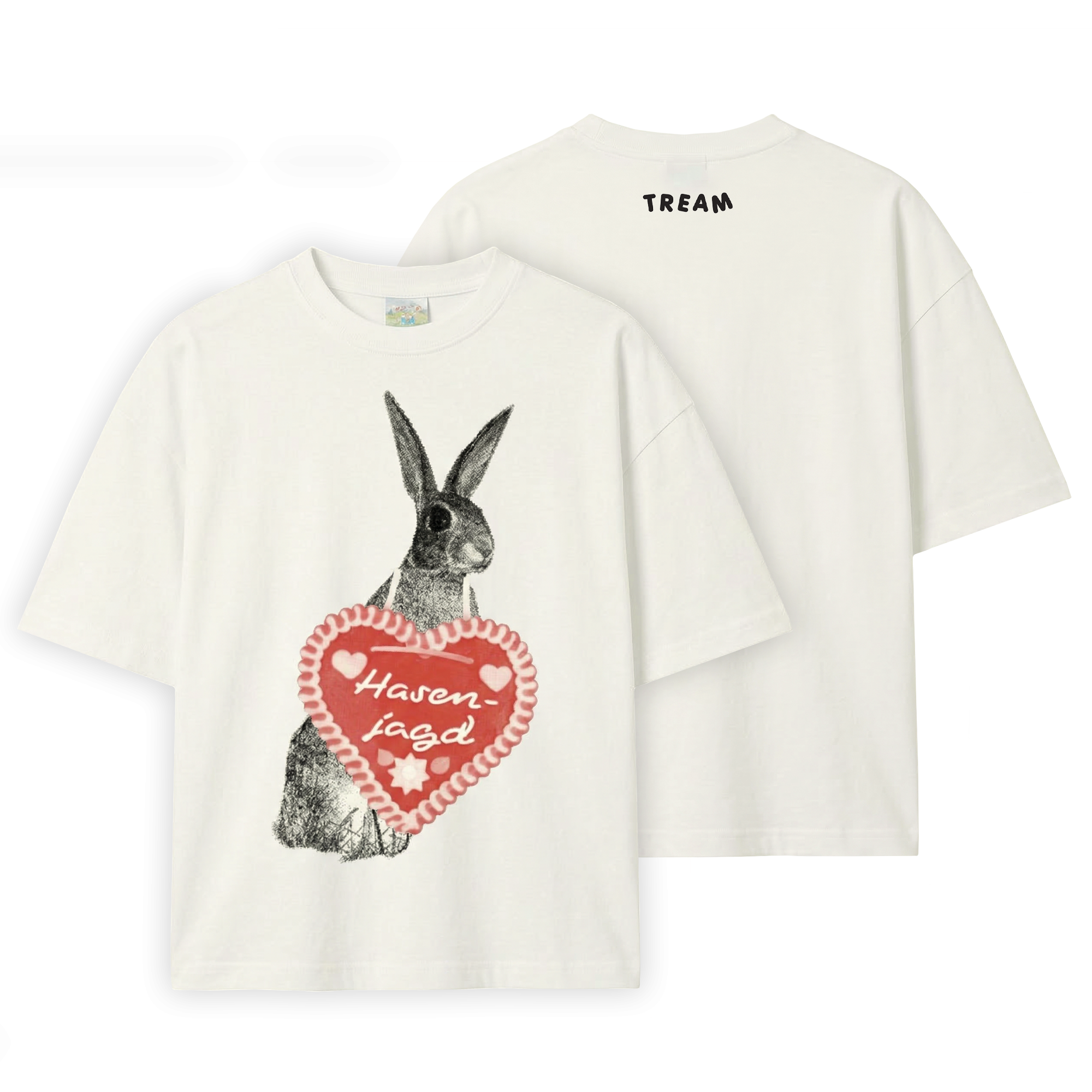 Tream STAMMTISCHPAROLEN CD + "Hasenjagd" T-Shirt + Sticker 438947