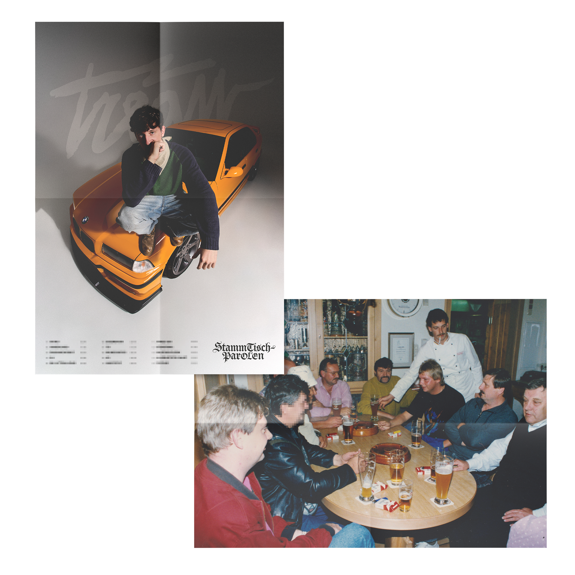 Tream STAMMTISCHPAROLEN Vinyl (Orange) inkl. Poster 436739