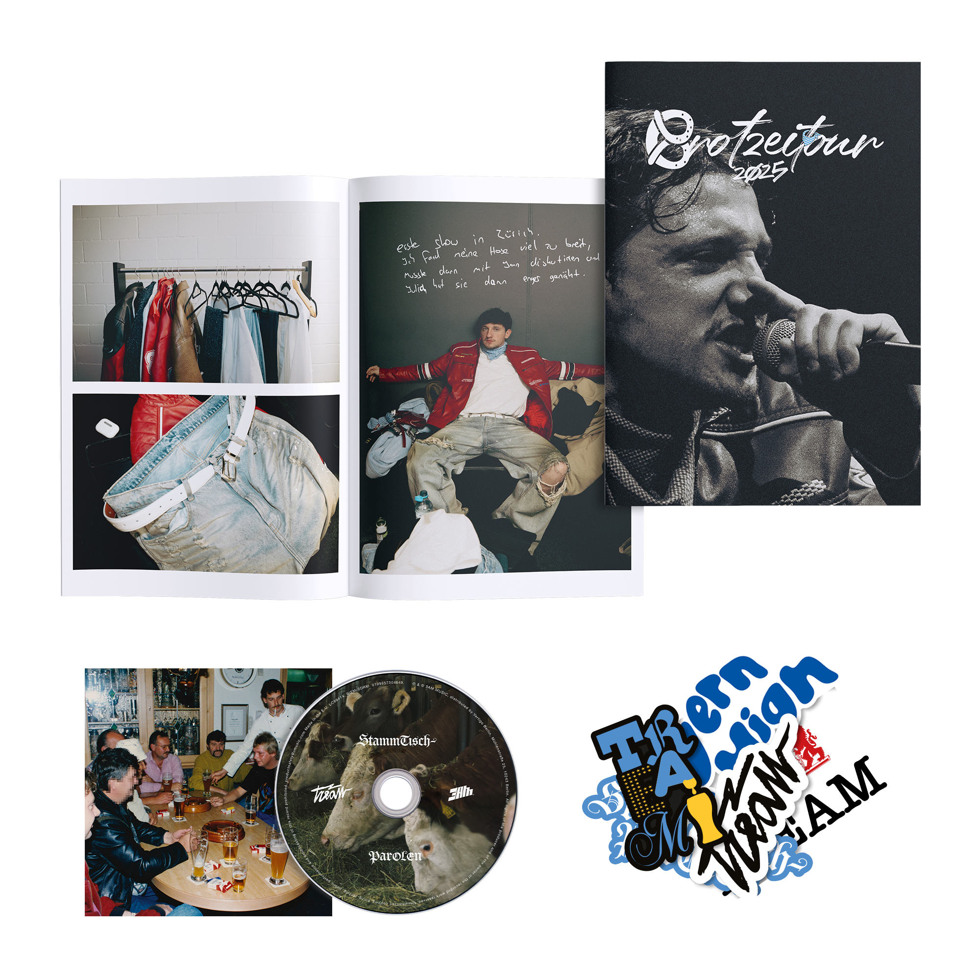 Tream Stammtischparolen CD + Fotobuch + Sticker 445487