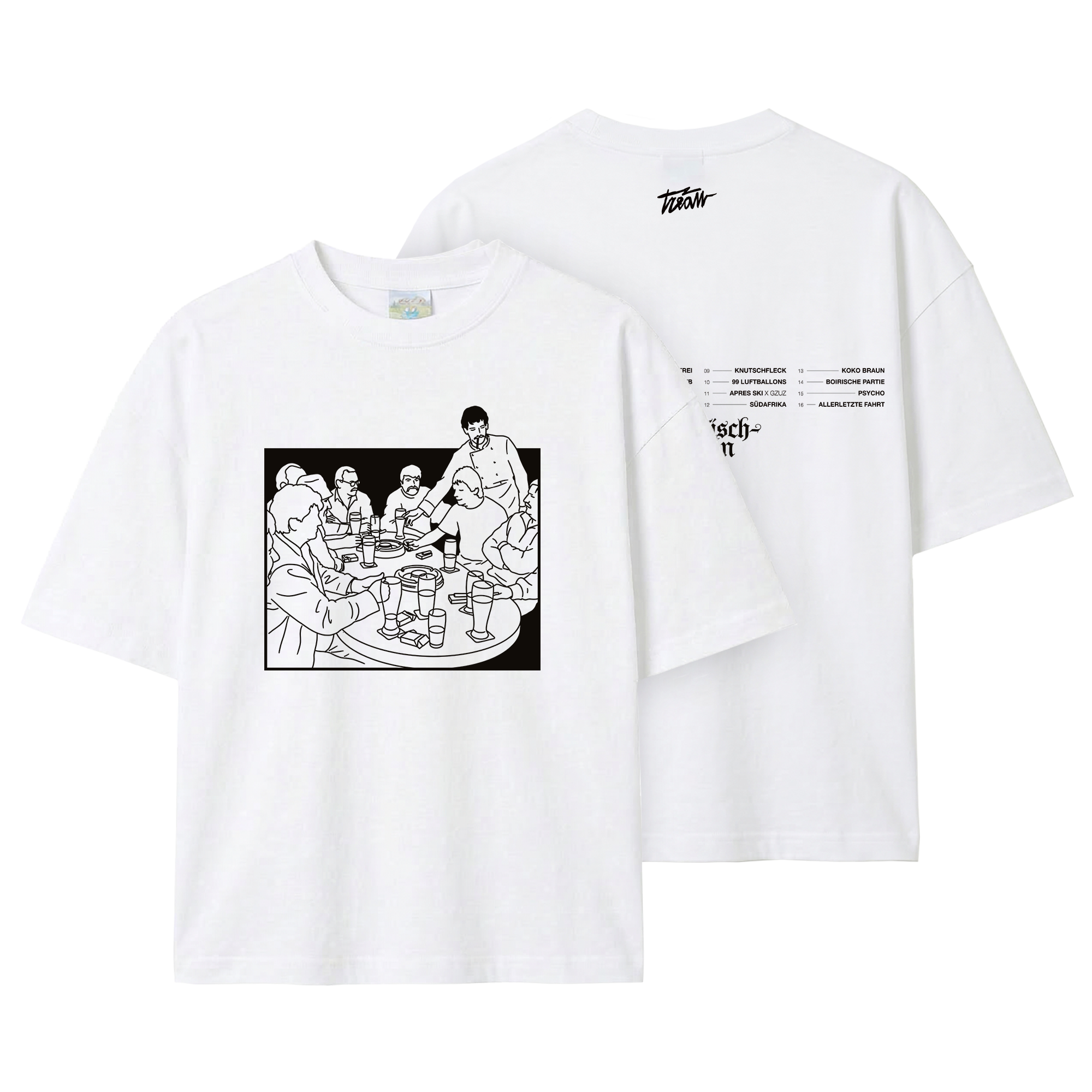 Tream Stammtischparolen CD + "Stammtischparolen" T-Shirt + Sticker 447742