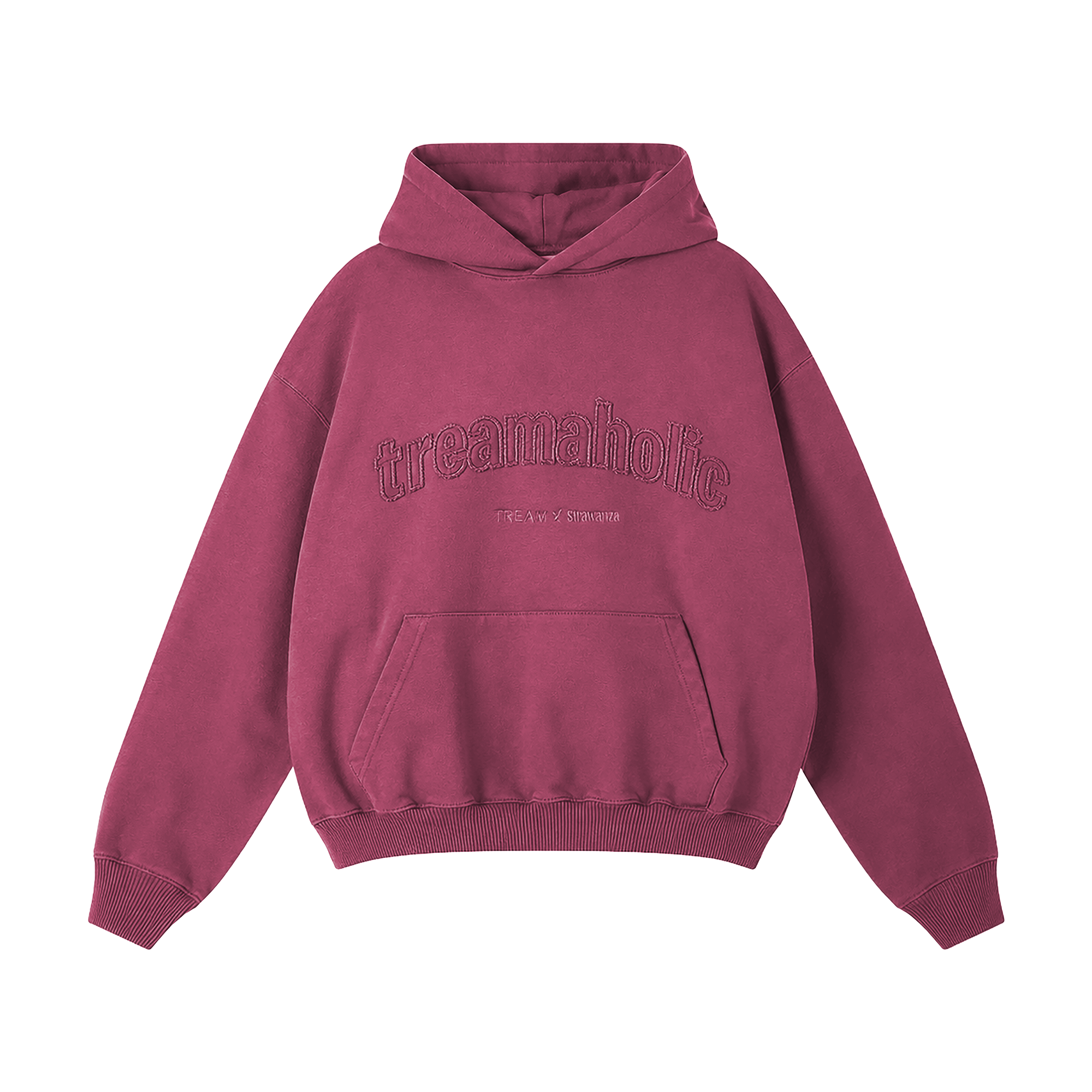 Tream treamaholic vintage red Hoodie 455085